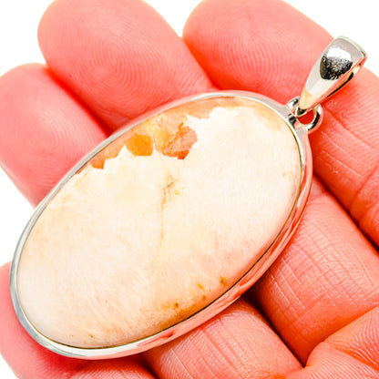 Scolecite Pendants handcrafted by Ana Silver Co - PD36235
