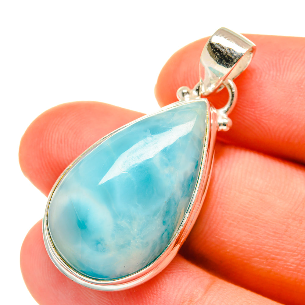 Larimar Pendants handcrafted by Ana Silver Co - PD3624