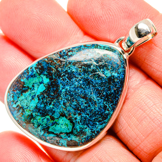 Shattuckite Pendants handcrafted by Ana Silver Co - PD36244