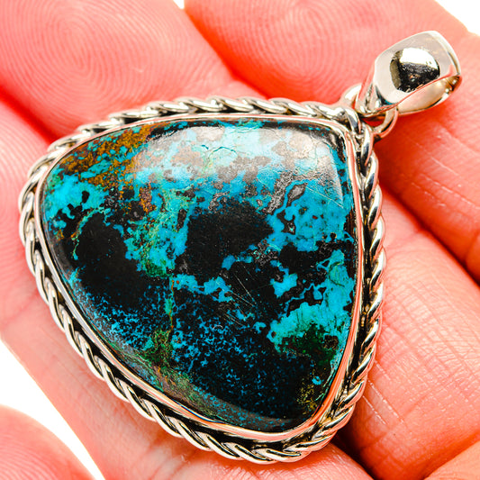 Shattuckite Pendants handcrafted by Ana Silver Co - PD36256