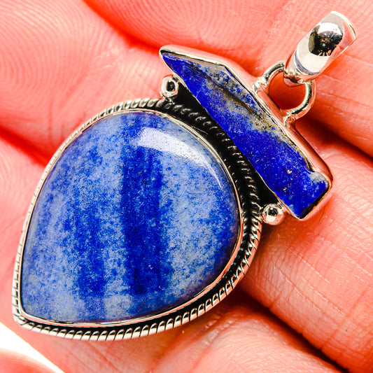 Sodalite, Lapis Lazuli Pendants handcrafted by Ana Silver Co - PD36259