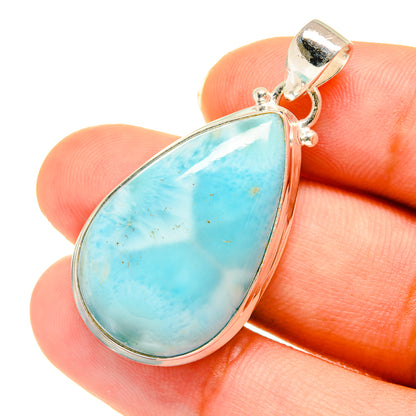 Larimar Pendants handcrafted by Ana Silver Co - PD3626