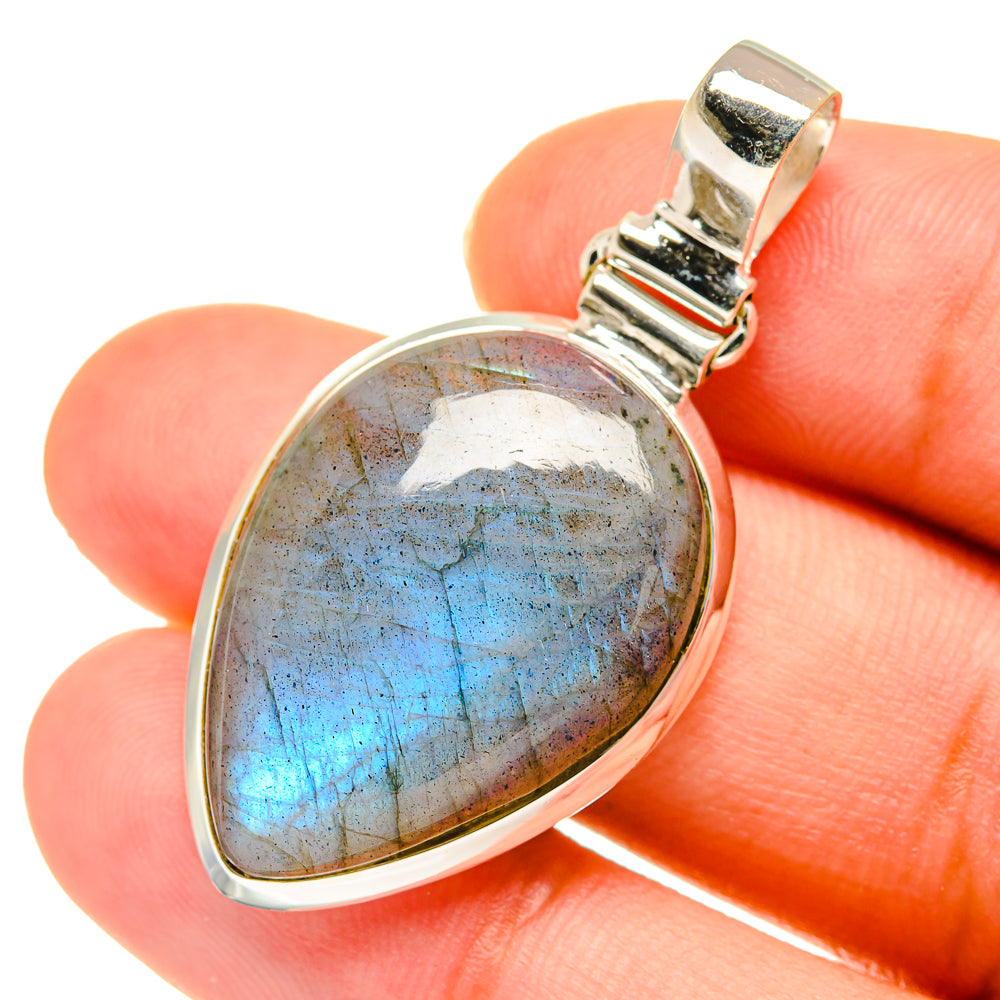 Labradorite Pendants handcrafted by Ana Silver Co - PD3627