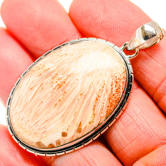 Scolecite Pendants handcrafted by Ana Silver Co - PD36272