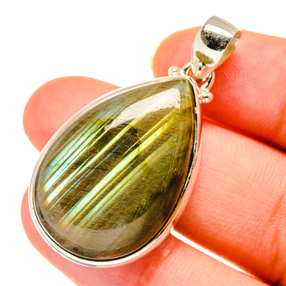 Labradorite Pendants handcrafted by Ana Silver Co - PD3636
