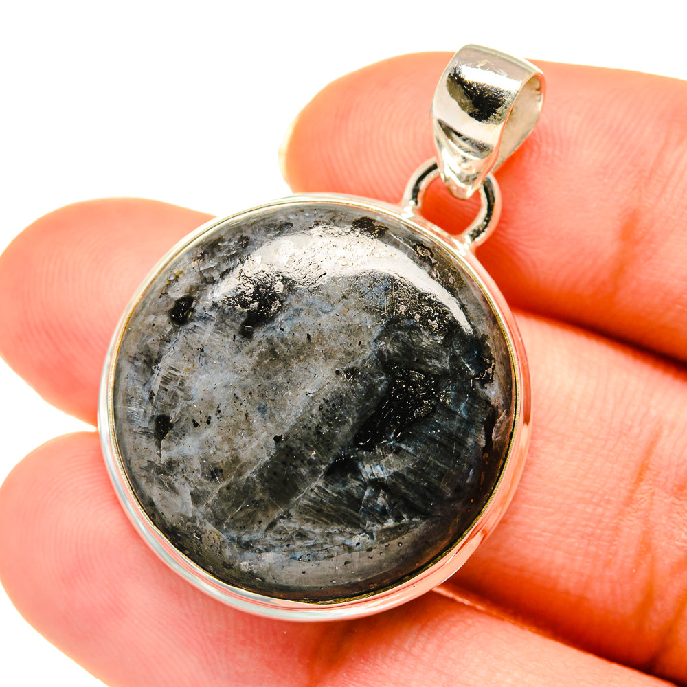 Larvikite Pendants handcrafted by Ana Silver Co - PD3637