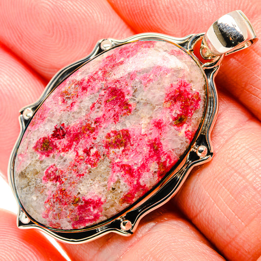 Thulite Pendants handcrafted by Ana Silver Co - PD36384