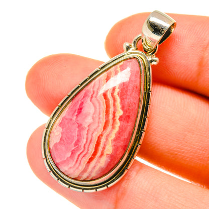 Rhodochrosite Pendants handcrafted by Ana Silver Co - PD3639