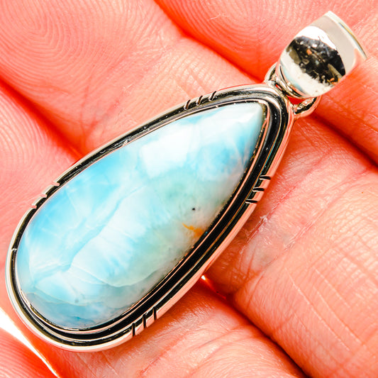Larimar Pendants handcrafted by Ana Silver Co - PD36401