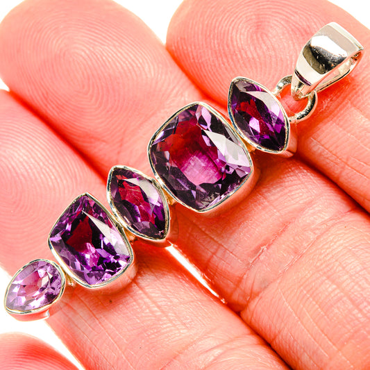Amethyst Pendants handcrafted by Ana Silver Co - PD36446