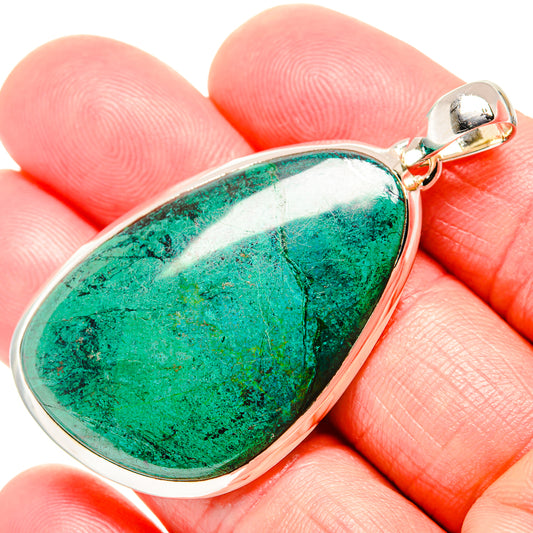 Chrysocolla Pendants handcrafted by Ana Silver Co - PD36453