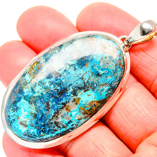 Shattuckite Pendants handcrafted by Ana Silver Co - PD36458