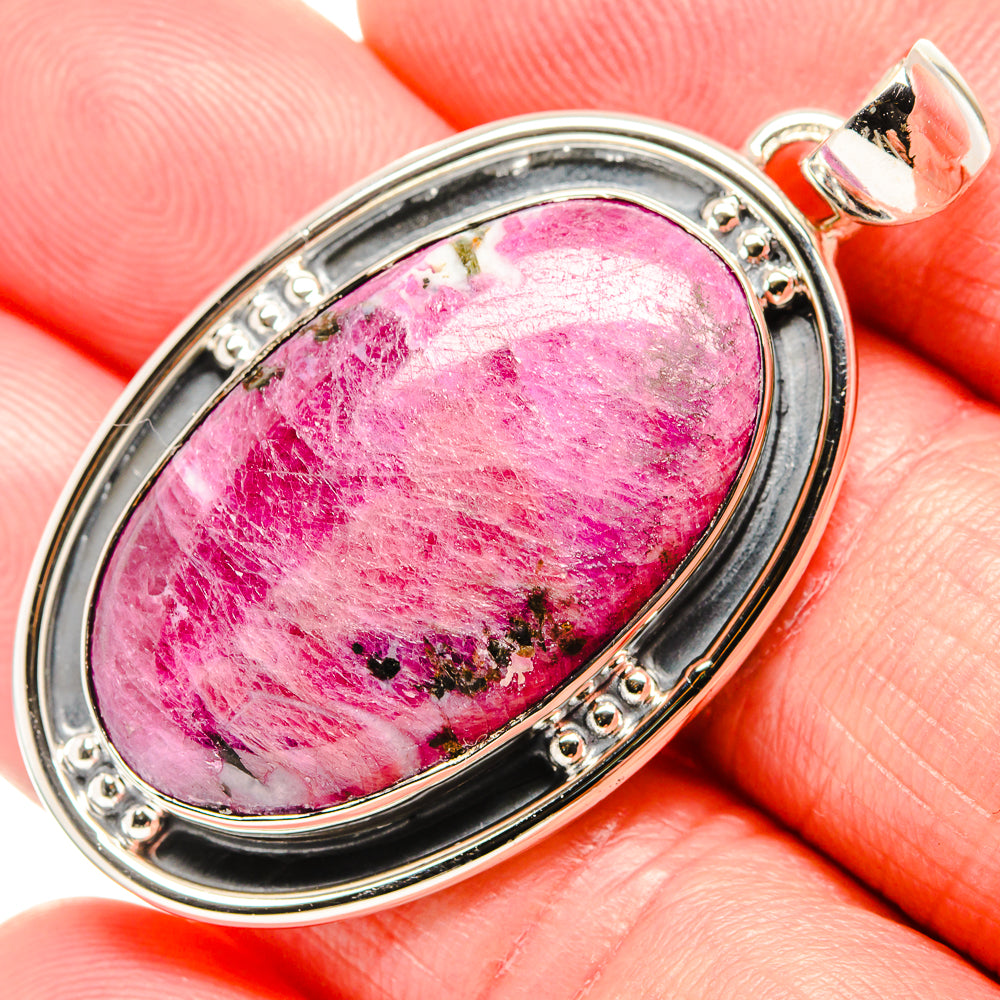 Rhodonite Pendants handcrafted by Ana Silver Co - PD36475