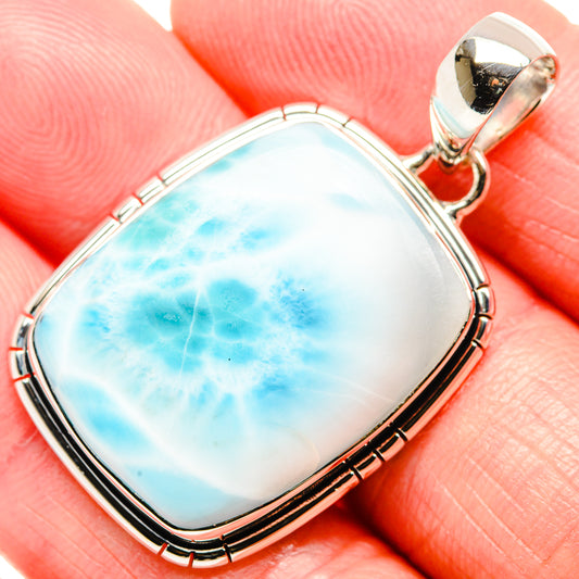 Larimar Pendants handcrafted by Ana Silver Co - PD36483