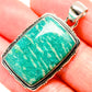 Amazonite Pendants handcrafted by Ana Silver Co - PD36488