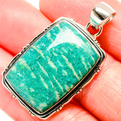 Amazonite Pendants handcrafted by Ana Silver Co - PD36488