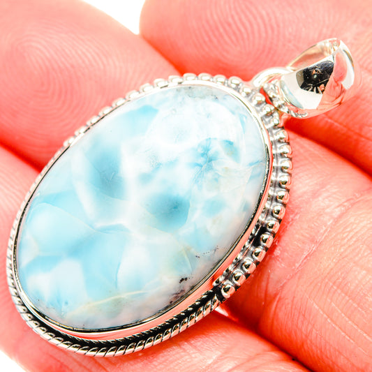 Larimar Pendants handcrafted by Ana Silver Co - PD36491