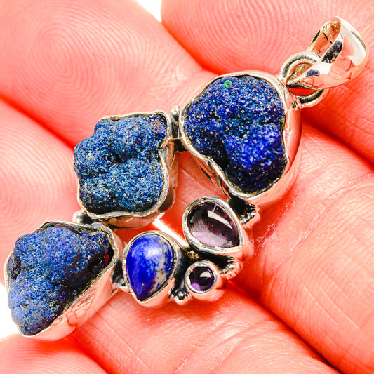 Lapis Lazuli Pendants handcrafted by Ana Silver Co - PD36495