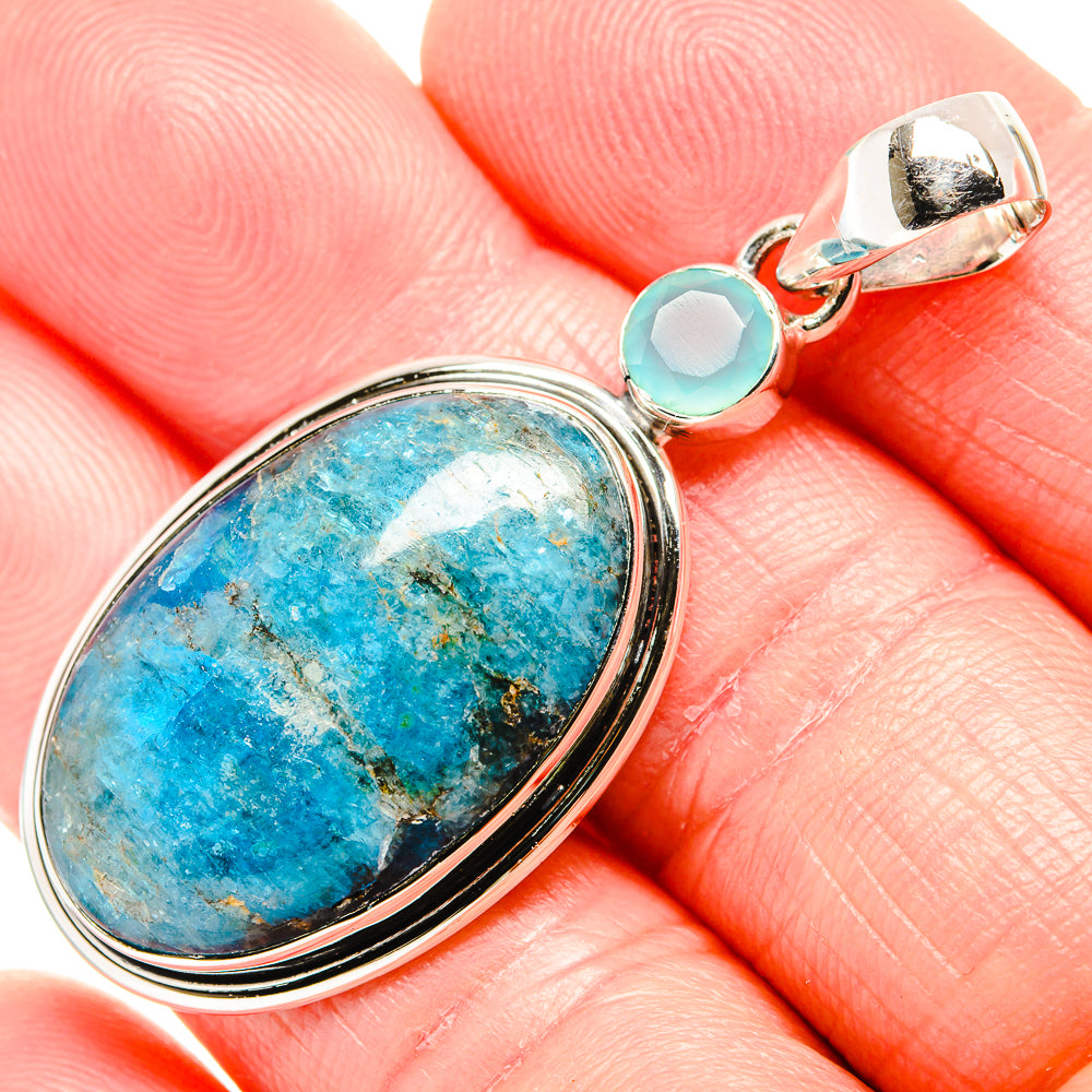 Apatite Pendants handcrafted by Ana Silver Co - PD36496