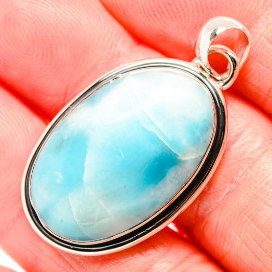 Larimar Pendants handcrafted by Ana Silver Co - PD36508