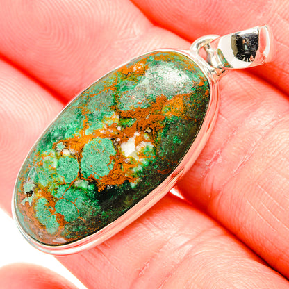 Malachite Pendants handcrafted by Ana Silver Co - PD36509