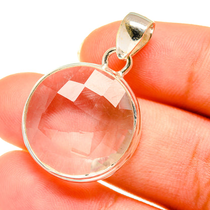 White Quartz Pendants handcrafted by Ana Silver Co - PD3651