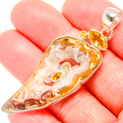 Occo Geode Pendants handcrafted by Ana Silver Co - PD36530