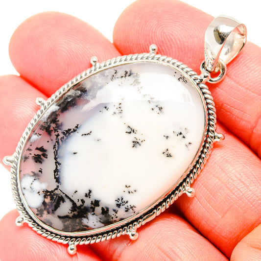 Dendritic Opal Pendants handcrafted by Ana Silver Co - PD36536