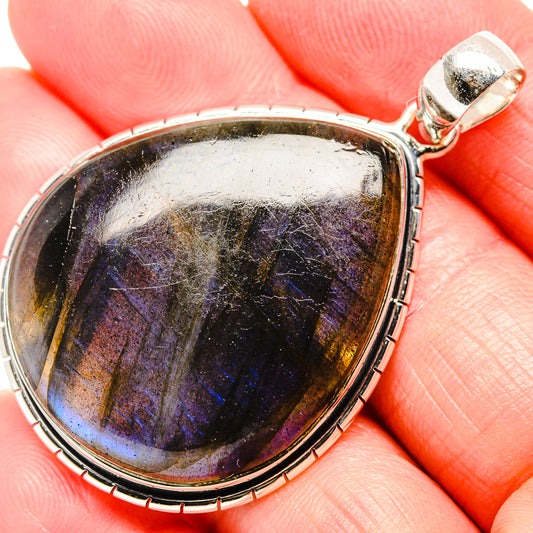 Labradorite Pendants handcrafted by Ana Silver Co - PD36537
