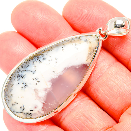 Dendritic Opal Pendants handcrafted by Ana Silver Co - PD36540