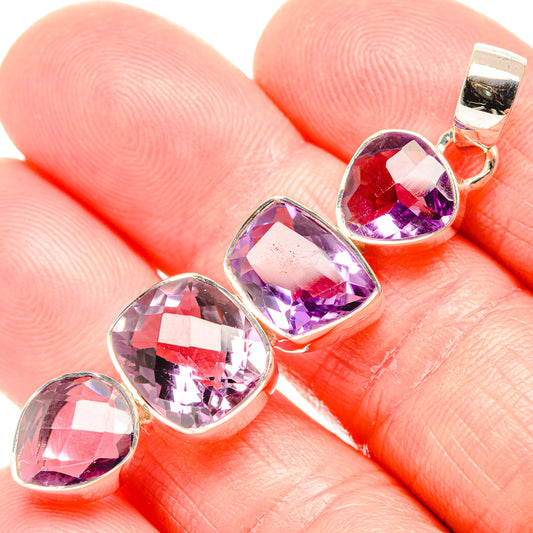 Amethyst Pendants handcrafted by Ana Silver Co - PD36554