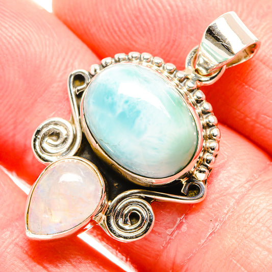 Larimar Pendants handcrafted by Ana Silver Co - PD36558