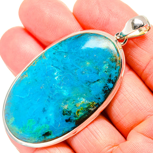 Chrysocolla Pendants handcrafted by Ana Silver Co - PD36567