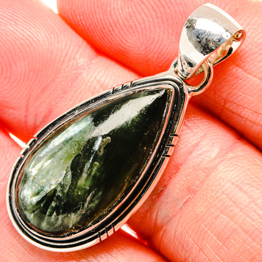 Seraphinite Pendants handcrafted by Ana Silver Co - PD36580