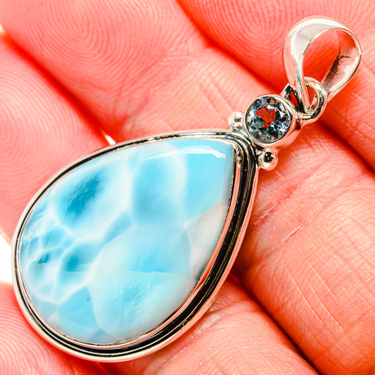 Larimar Pendants handcrafted by Ana Silver Co - PD36585