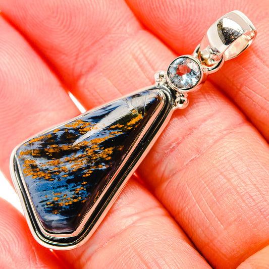 Pietersite Pendants handcrafted by Ana Silver Co - PD36586