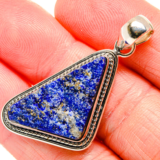 Lapis Lazuli Pendants handcrafted by Ana Silver Co - PD36593