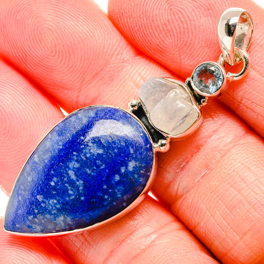 Sodalite Pendants handcrafted by Ana Silver Co - PD36596