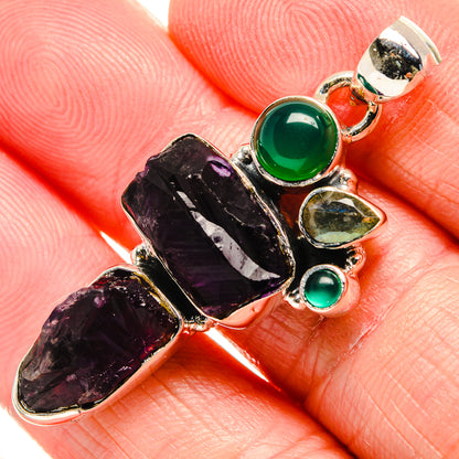 Amethyst Pendants handcrafted by Ana Silver Co - PD36598