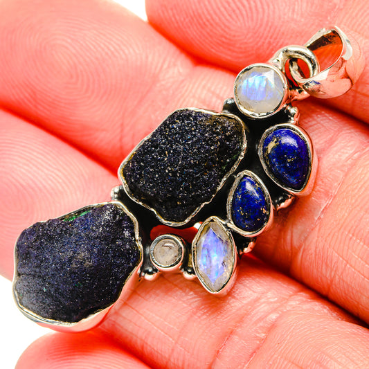 Lapis Lazuli Pendants handcrafted by Ana Silver Co - PD36611