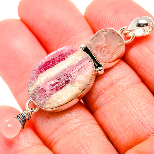 Rhodochrosite Pendants handcrafted by Ana Silver Co - PD36613