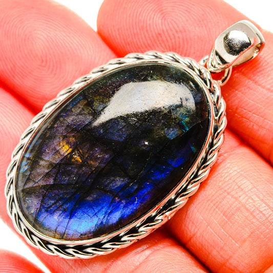 Labradorite Pendants handcrafted by Ana Silver Co - PD36618