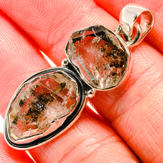 Herkimer Diamond Pendants handcrafted by Ana Silver Co - PD36631