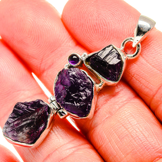 Amethyst Pendants handcrafted by Ana Silver Co - PD36652