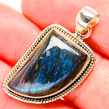 Labradorite Pendants handcrafted by Ana Silver Co - PD36661