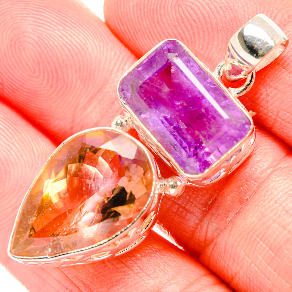 Ametrine Pendants handcrafted by Ana Silver Co - PD36662