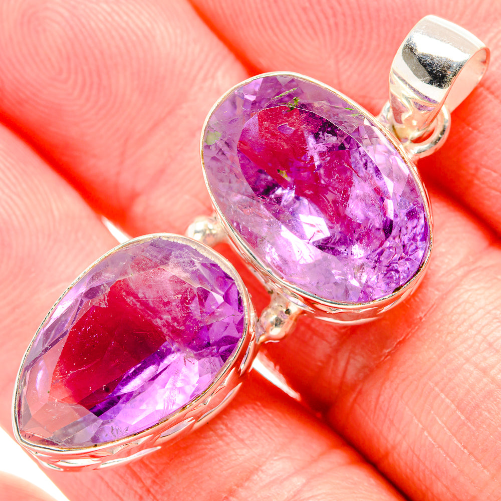 Amethyst Pendants handcrafted by Ana Silver Co - PD36663