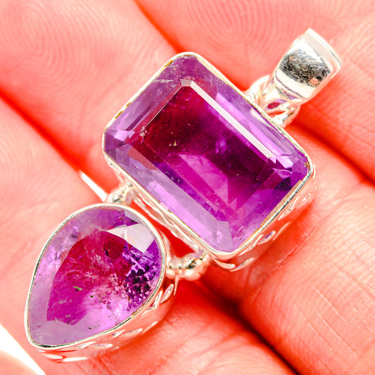 Amethyst Pendants handcrafted by Ana Silver Co - PD36667