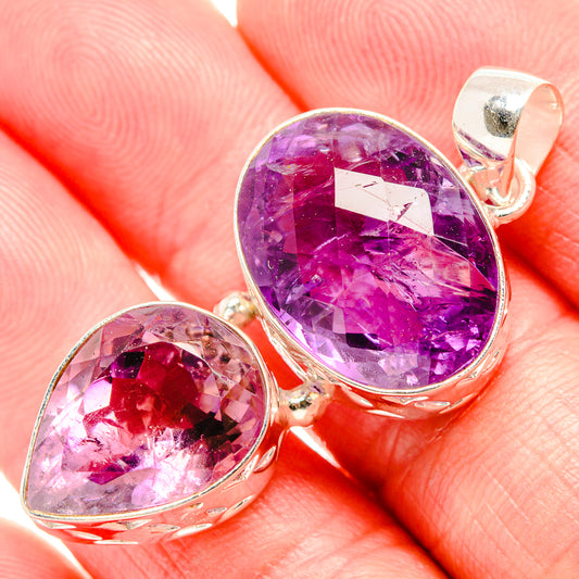 Amethyst Pendants handcrafted by Ana Silver Co - PD36668