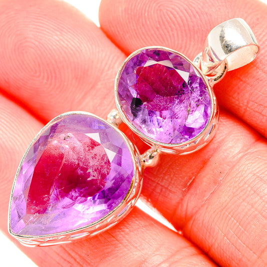Amethyst Pendants handcrafted by Ana Silver Co - PD36670